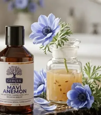Mavi Anemon Saç Sabunu